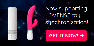 Now supporting LOVENSE toy synchronization!